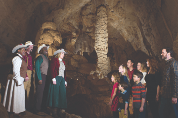 Photo from Natural Bridge Caverns website.