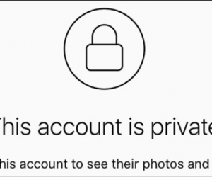 How to make your account private.