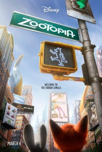 Movie poster for Zootopia Photo by www.shockya.com
