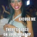 You don’t need make up, to cover up!!!