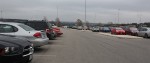 This is the main parking lot for students. It is located at the back of the school and in front of the athletic buildings and gym.