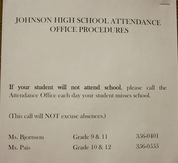 Attendance policy