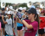 Marching band began rehearsals in early August. Since then, the band has worked tirelessly to perfect their show, White Rabbit.