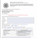 Request for Records Form