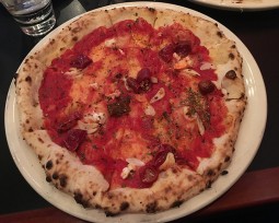The Shrimp Fra Diavolo pizza is one of their specialty pizzas.