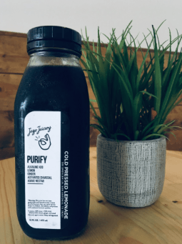 Purify juice from Jugo Juicery. Photo by: Lauryn Hughes
