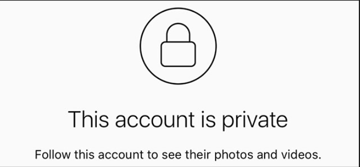 How to make your account private.