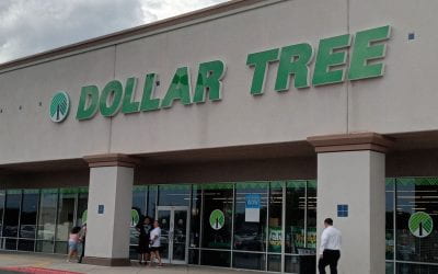 outside of Dollar Tree store