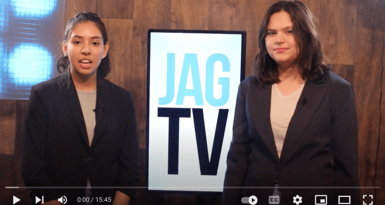 Itzel and Chloe anchor for the Jag TV episode for January 26.