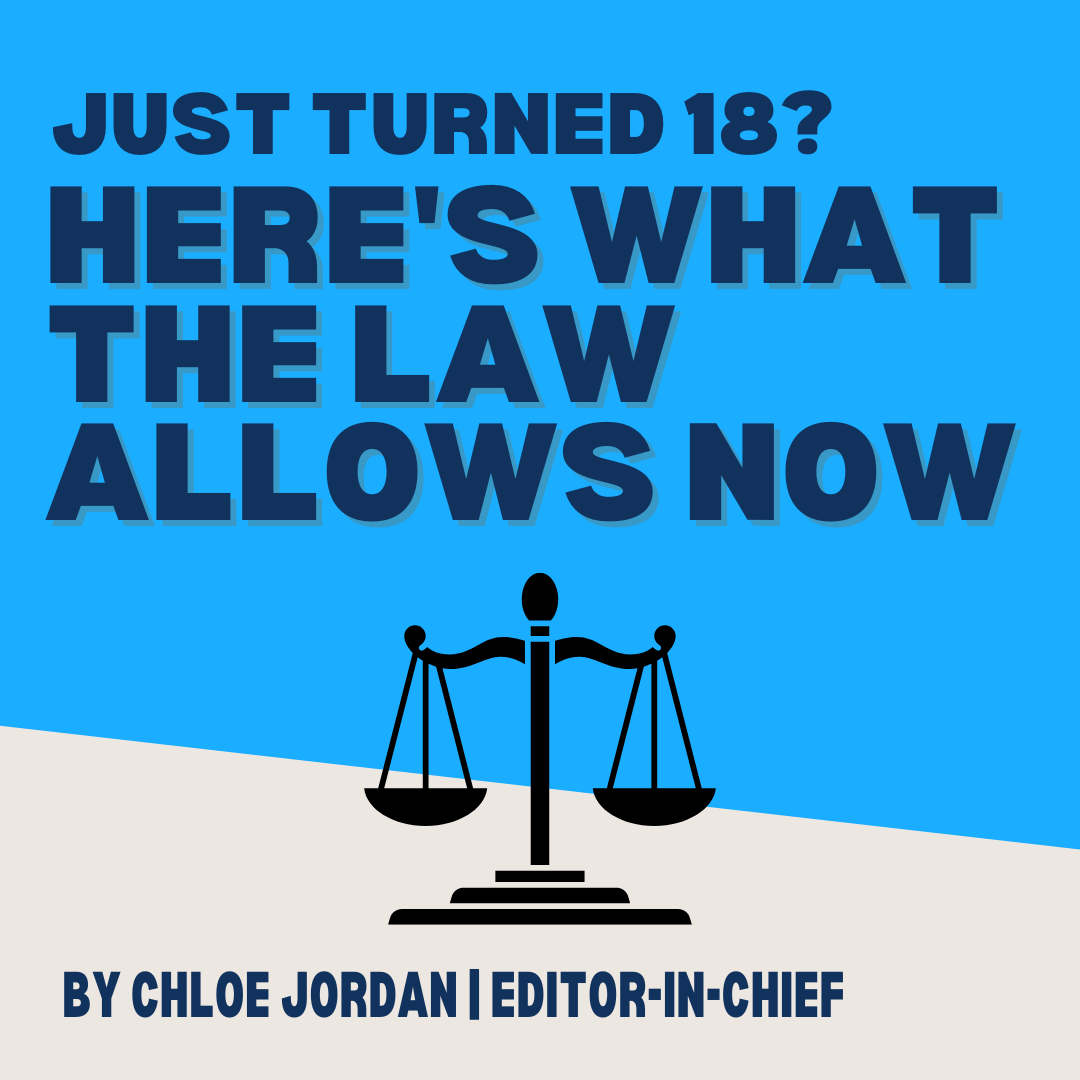 Just turned 18? Here's what the law allows now.
