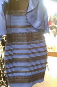 The original image of 'the dress' which has spark controversy all over the world, since it spread through social media. Photo taken from Caitlin McNeill's tumblr blog swiked. 
