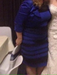 Allegedly an image of McNeill's mother wearing the dress at the wedding. Photo from tumblr blog theblogofmoo. 