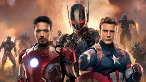 Tony Stark and Captain America in front of Ultron. Photo by www.ibtimes.co.uk