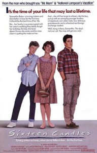 Sixteen Candles cover photo. (Photo from IMDb)