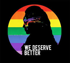 Commander Lexa used as a symbol in the #LGBTfansdeservebetter movement Photo from: feministing.com