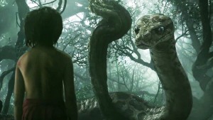 Kaa, voiced by Scarlett Johansson, is an even more enormous Indian python in the new version of the movie. Photo by www.bustle.com