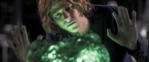Lex Luthor looking at the kryptonite he intends to use against Superman. Photo by kul.vn