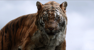 Shere Khan, voiced by Idris Elba, now has a more fearsome look. Photo by disney.wikia.com