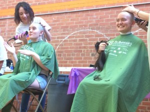 Head-shaving is one of many ways to support the Saint Baldrick Foundation. Courtesy Photo
